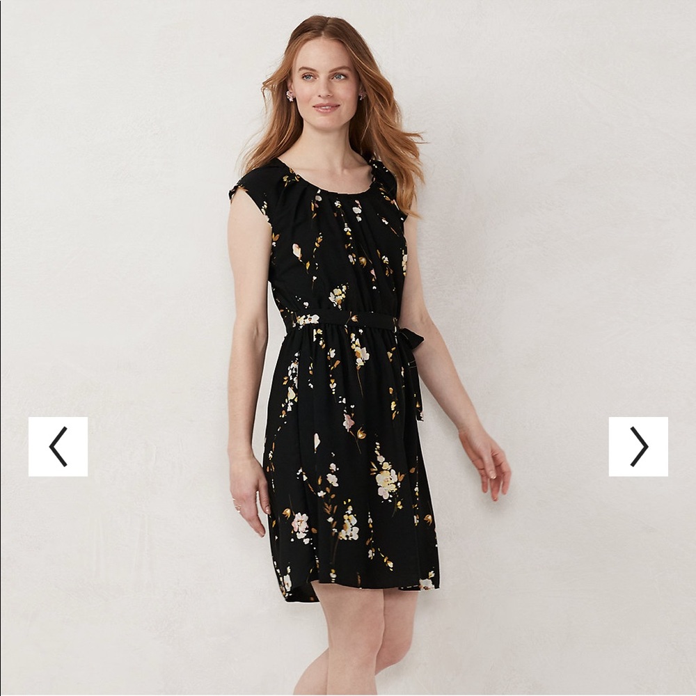 Women's LC Lauren Conrad Pleat Neck Dress
